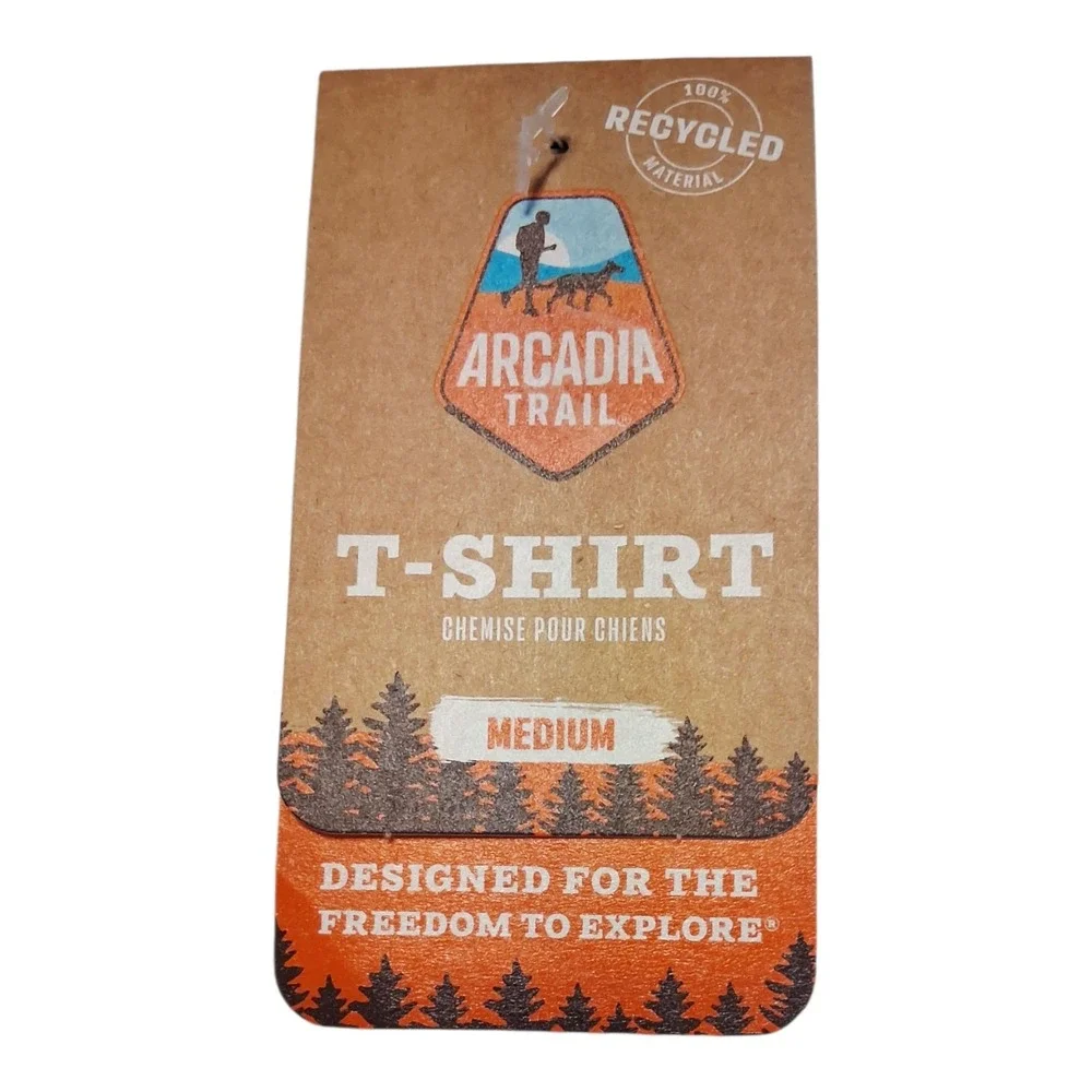 Arcadia Trail Eco-Warrior‎ Dog Tee - 100% Recycled Medium | Save The Planet New